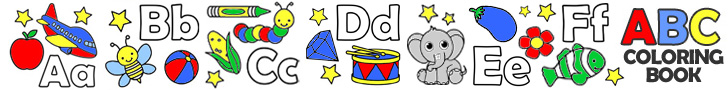 ABC Coloring Pages For Kids