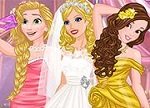 Barbie and Princesses Wedding Selfie