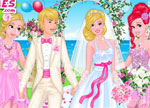 Barbie Games :: Princesses at Barbie's Wedding