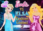 Play Barbie, Elsa and Draculaura: Fashion Challenge, a game of Barbie