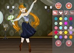 Dress Up Retro Ballerina - Dress Up Games 