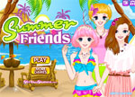 Dress Up Games :: Summer Friends