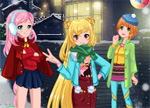 Winter Friends Dress Up Games