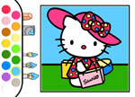 Coloring Games - Kitty Coloring Book