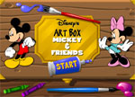 Coloring Games - Mickey Art Box