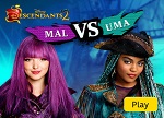 Descendants 2 Mal vs Uma