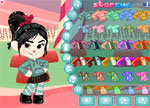 Vanellope Von Schweetz Dress Up Game