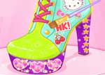 Hello Kitty Shoe Designer  Decorating Games :: Hello Kitty Shoe Designer