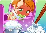 Baby Cleaning Click and Point Game