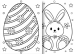 Easter Eggs Coloring Pages