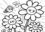 Flowers Coloring Pages