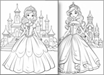 Princesses Coloring Pages Free