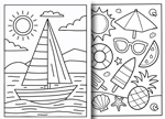 Summer Coloring Pages