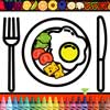 Color and Decorate Dinner Plate