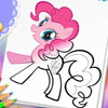 Cute Pony Coloring Book