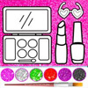 Glitter Beauty Coloring