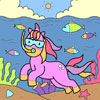 Pony 4 Seasons Coloring Book