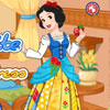 Snow White Patchwork Dress
