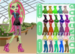 monster high games dress up