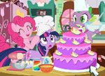 Pony Cooking Cake