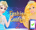 Elsa vs barbie online fashion contest