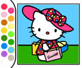 Hello Kitty Coloring Book