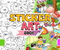 Sticker Art Book