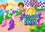 Polly Pocket Balloon Burst Races