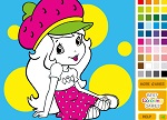 Coloring Strawberry Shortcake
